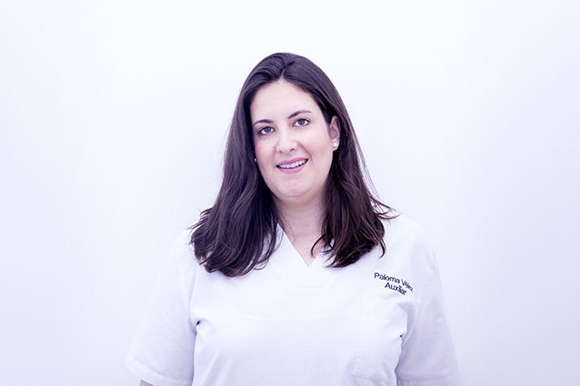 equipo auxiliar enfermería odontológica clínica dental Doctora Barroso leganés